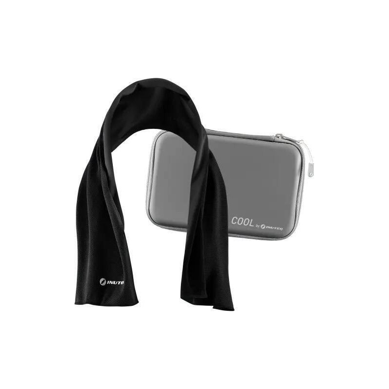 TOALLA REFRESCANTE EVAPORATIVA INUTEQ BODY COOLING TOWEL+ NEGRO