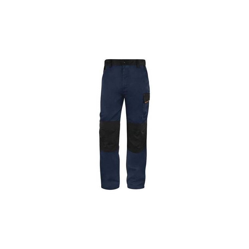 PANTALÓN MACH 1 MARINO-NARANJA