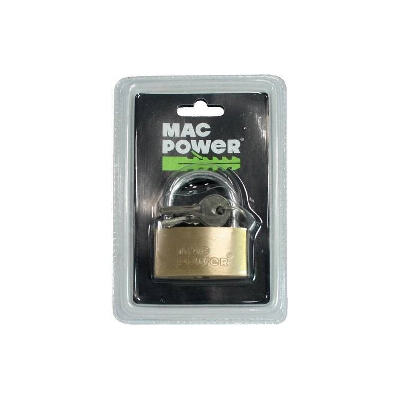 CANDADO LATÓN-MAC-40MM