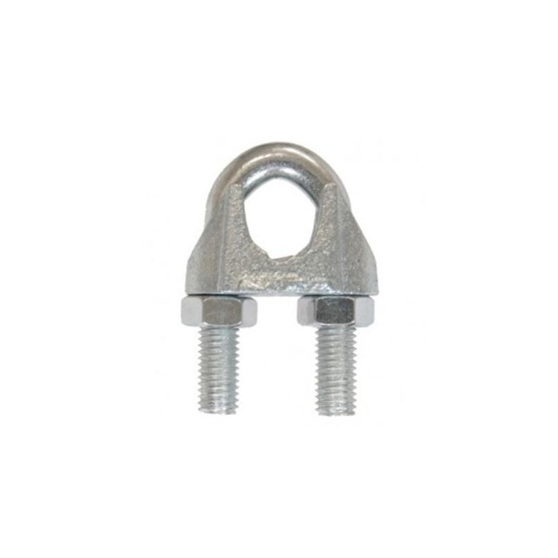 SUJETACABLE DIN741 ZN 1/4''  - 6MM