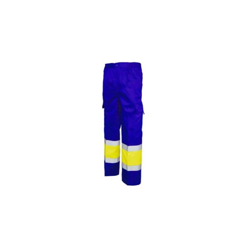 PANTALON MULTI COMBINADO AV-471-AZULINA/AMARILLO