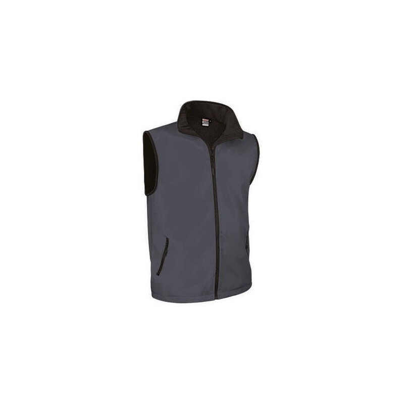 CHALECO SOFTSHELL TUNDRA GRIS CARBÓN