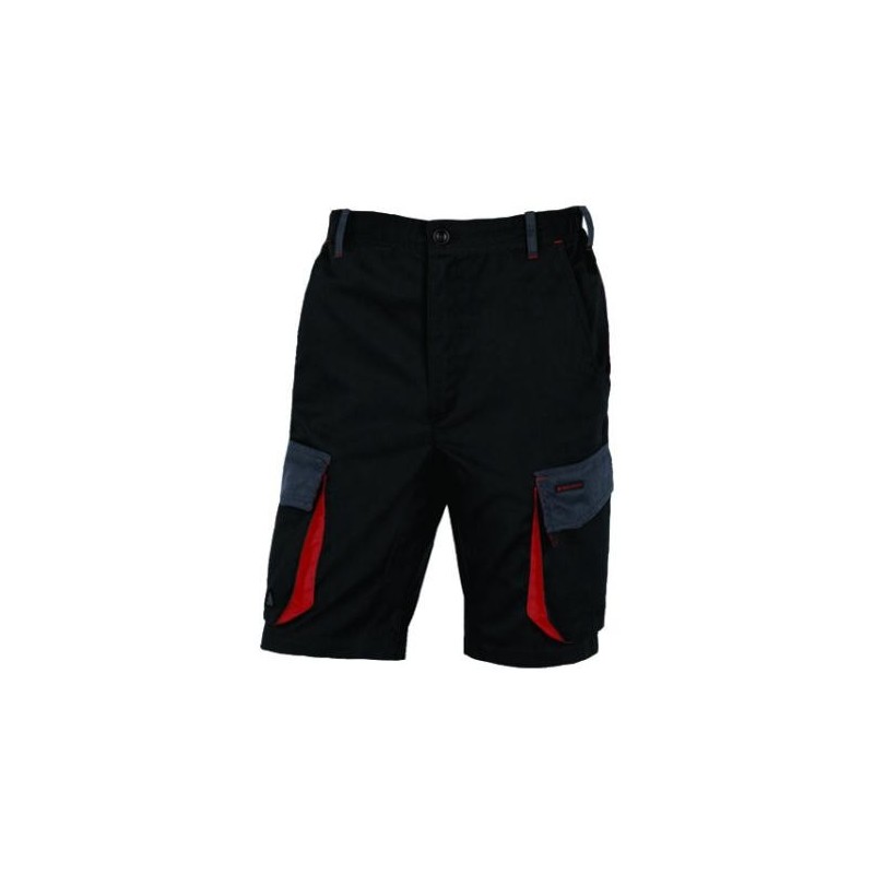BERMUDA D-MACH2 TALLA S NEGRO / ROJO