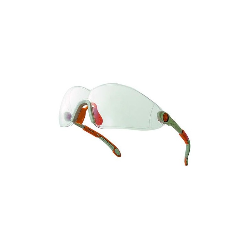 GAFAS VULCANO2 CLEAR NARANJA/GRIS EN166/EN170 . .