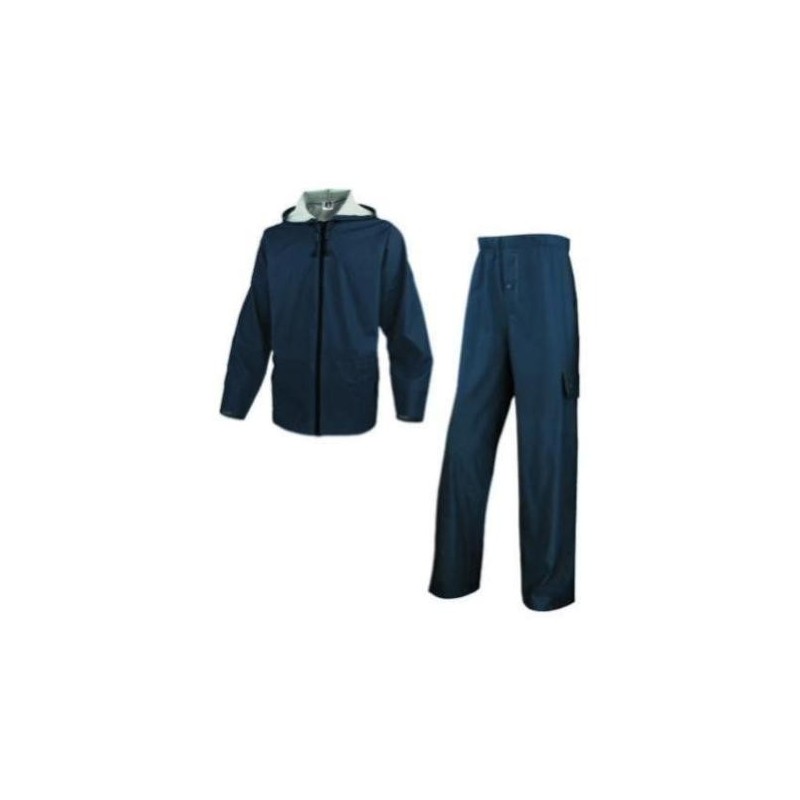 CONJUNTO DE LLUVIA POLIURETANO TALLA L MARINO