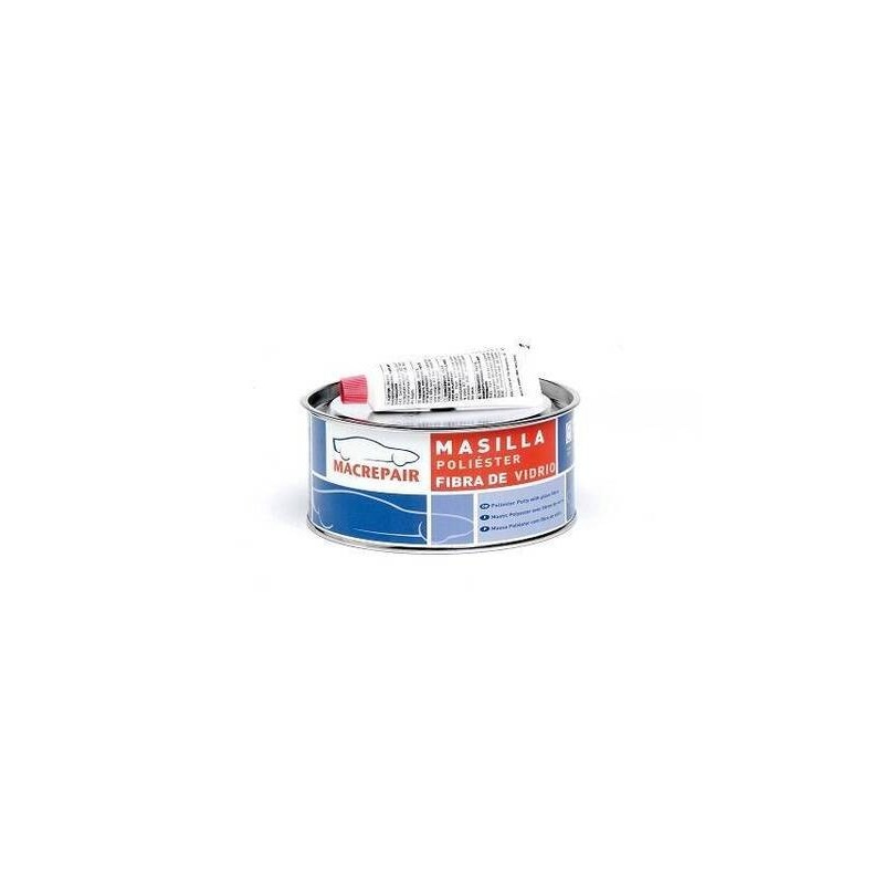 MASILLA REFORZADA CON FIBRA DE VIDRIO 900 Grs MACREPAIR