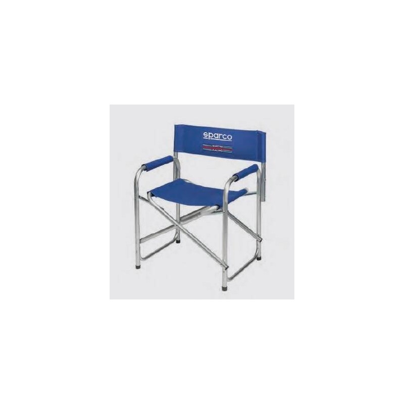 SILLA PLEGABLE ALUMINIO MARTINI RACING SPARCO