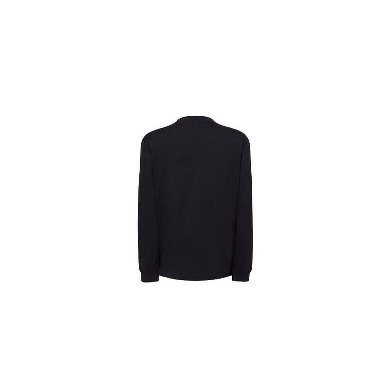 CAMISETA REGULAR HIT M/LARGA TALLA L NEGRO BK