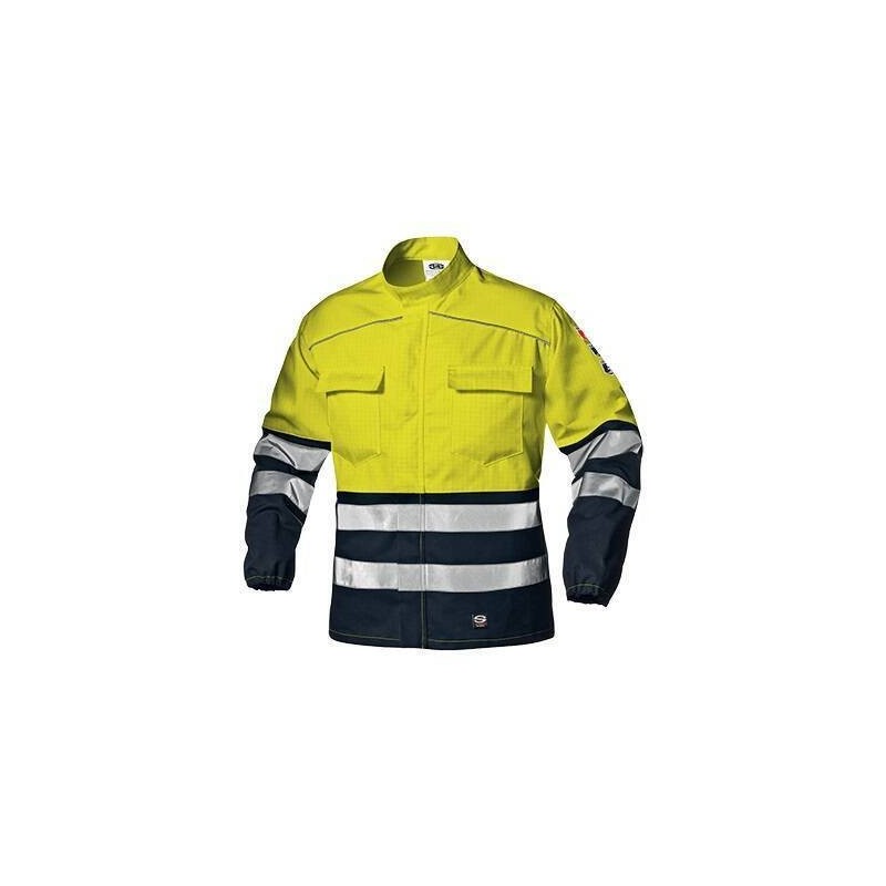 CAZADORA SUPERTECH A.V MULTINORMA COMBIN. AMARILLO / AZUL