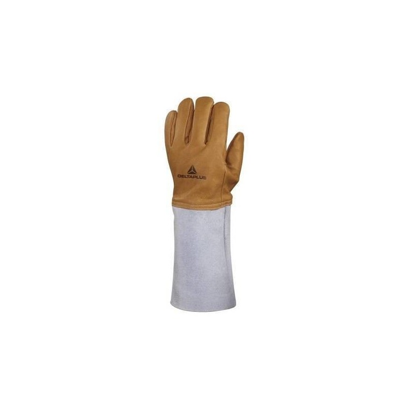 GUANTE CRYOGENICO PIEL FLOR CON MANGUITO 20 CMTS EN388/2,2,2,2 EN511/2,2,1