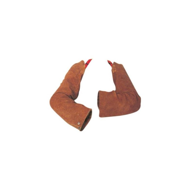 MANGAS BEST DE SOLDADOR CRUPON MARRON C/TIRAS ROJAS