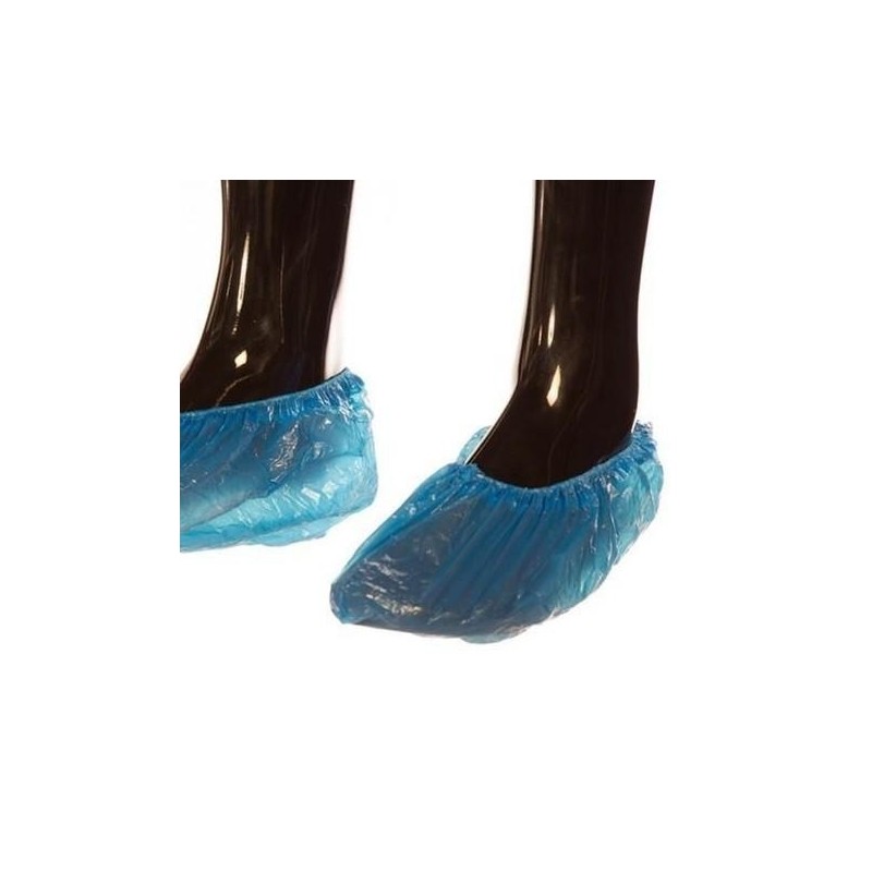 BOLSA 100UNID. CUBRE ZAPATOS AZUL PE