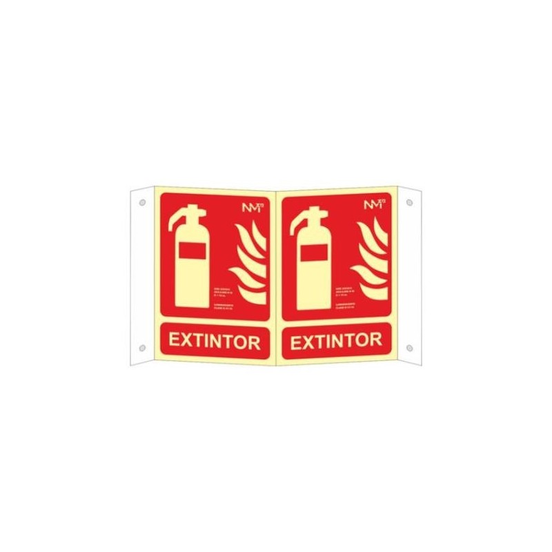SEÑAL FOTOL.21X30 PANORÁMICA  ''EXTINTOR''