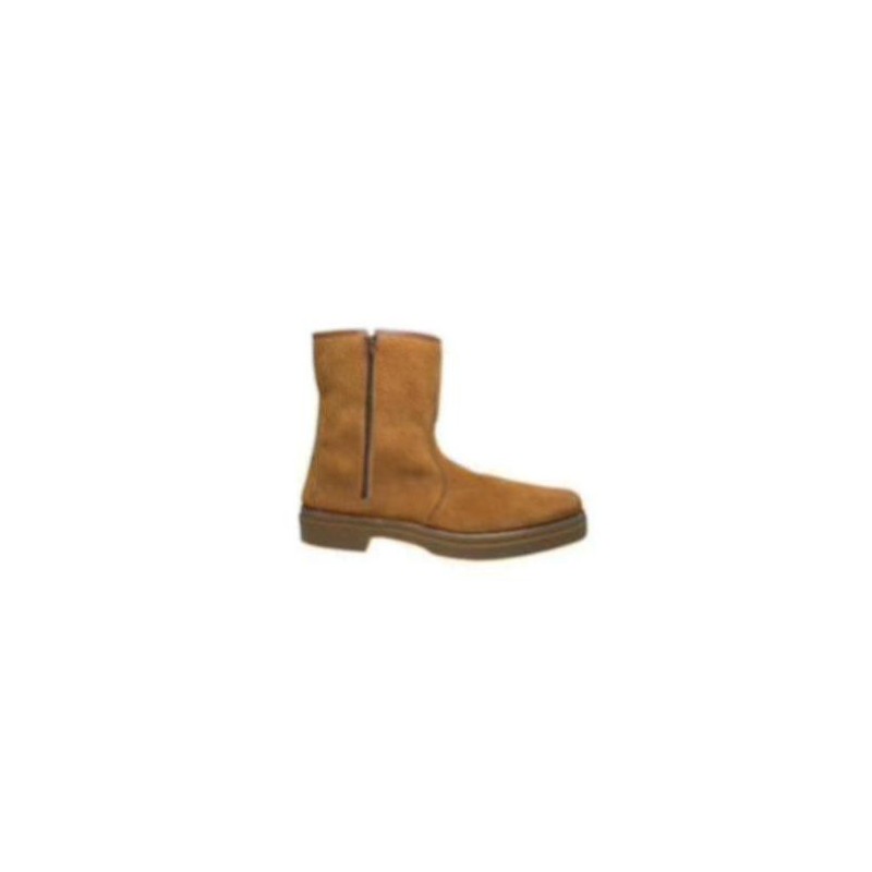 BOTA CREMALLERA PISO MARRÓN TOSTADO