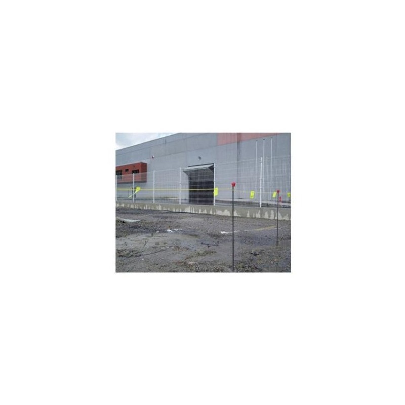 GUIRNALDA REFLECTANTE A/V CON LÁMINA FLUO. ROLLO 50 MTS.