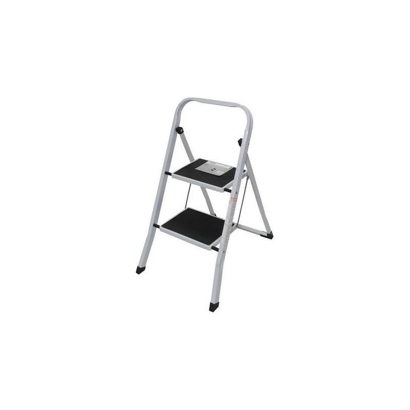 ESCALERA-MHO-ACERO DOMÉST 2 PELDAÑOS