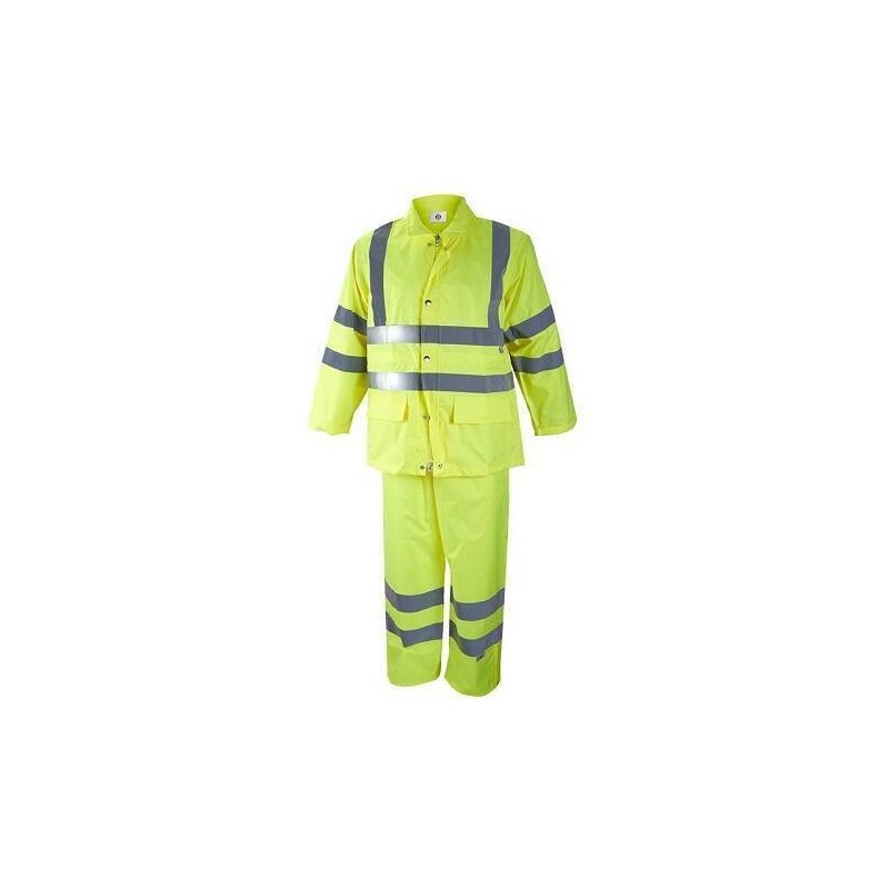 TRAJE AGUA IMPERM. AV. EN 471-343 AMARILLO