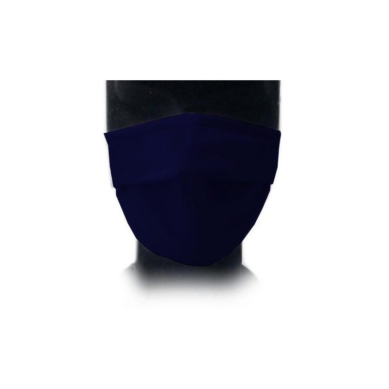 MASCARILLA IMASKKI ADULTO AZÚL MARINO UNE0065 (60 LAVADOS)