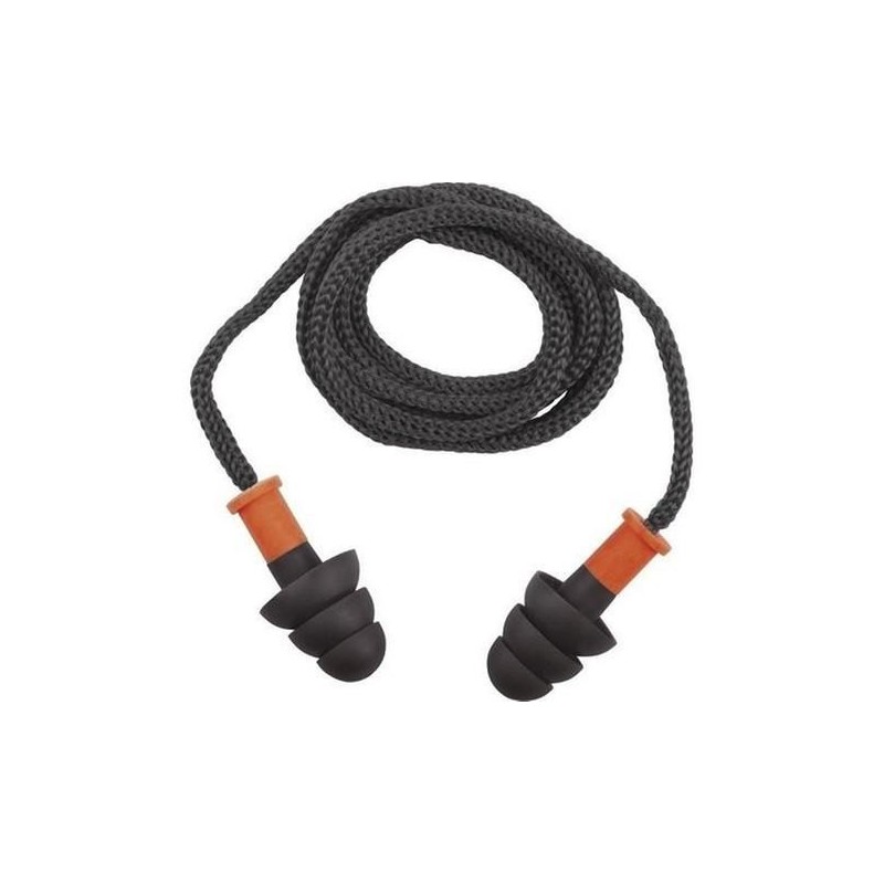 TAPONES AUDITIVOS REUTILIZABLES TPR C/ CORDÓN SNR 34 dB CON CAJITA