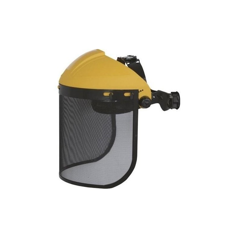 PROTECTOR FACIAL C/VISERA REJILLA . .