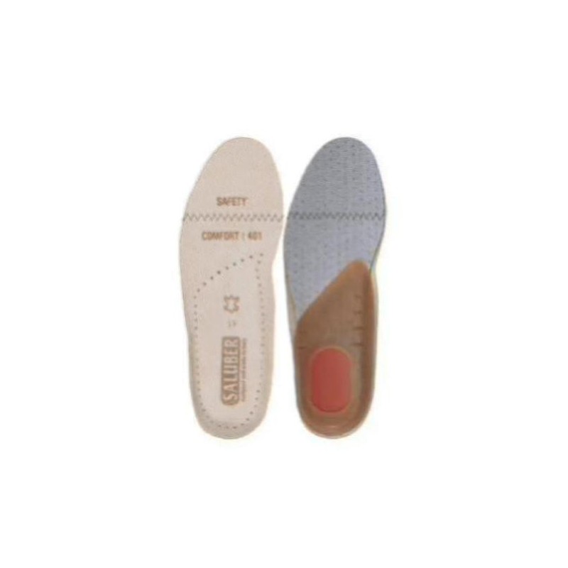 PLANTILLA COMFORT ANATÓMICA PIEL NATURAL ANTIESTÁTICA TALLA 41 ..