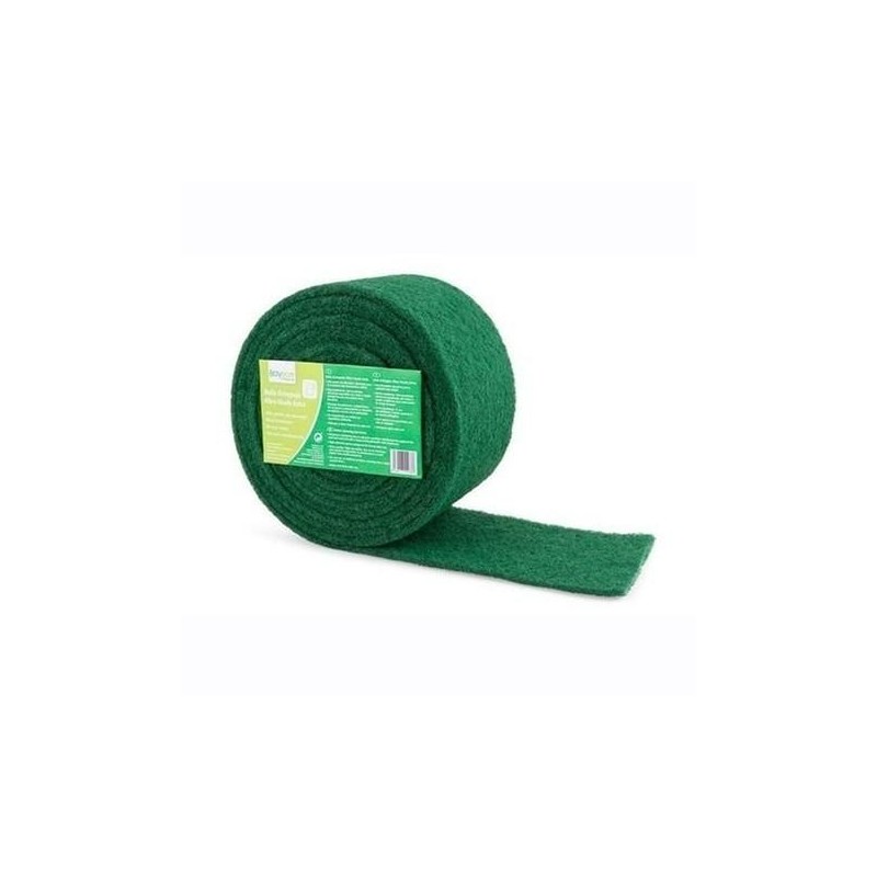 ROLLO ESTROPAJO FIBRA VERDE 6MTS - 130MM