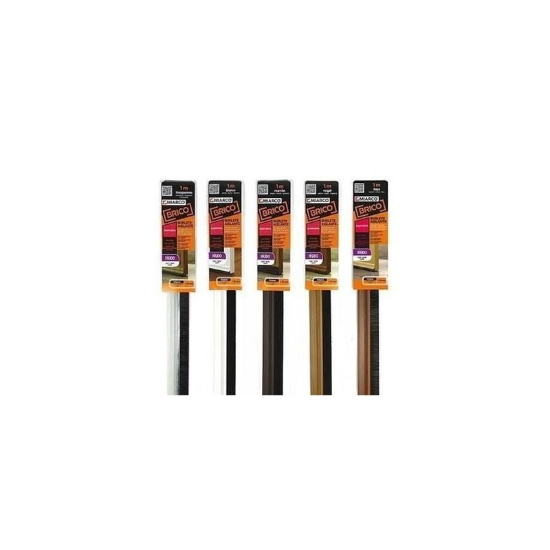 BURLETE RÍGIDO BAJO PUERTA TRANSPARENTE 1MT