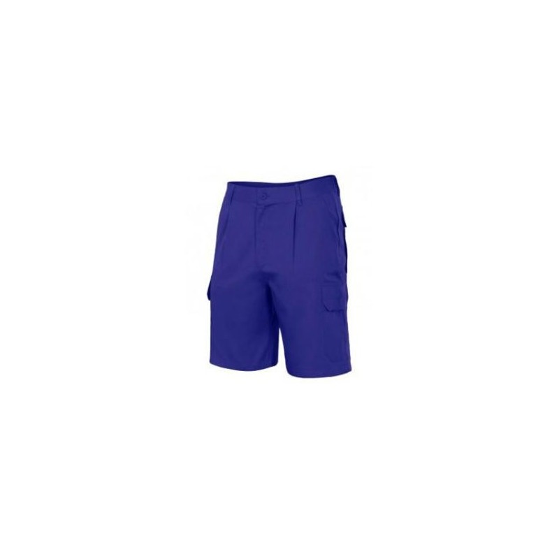 BERMUDA MULTIBOLSILLOS-TERGAL AZULINA 56-58 (TALLA 2XL)