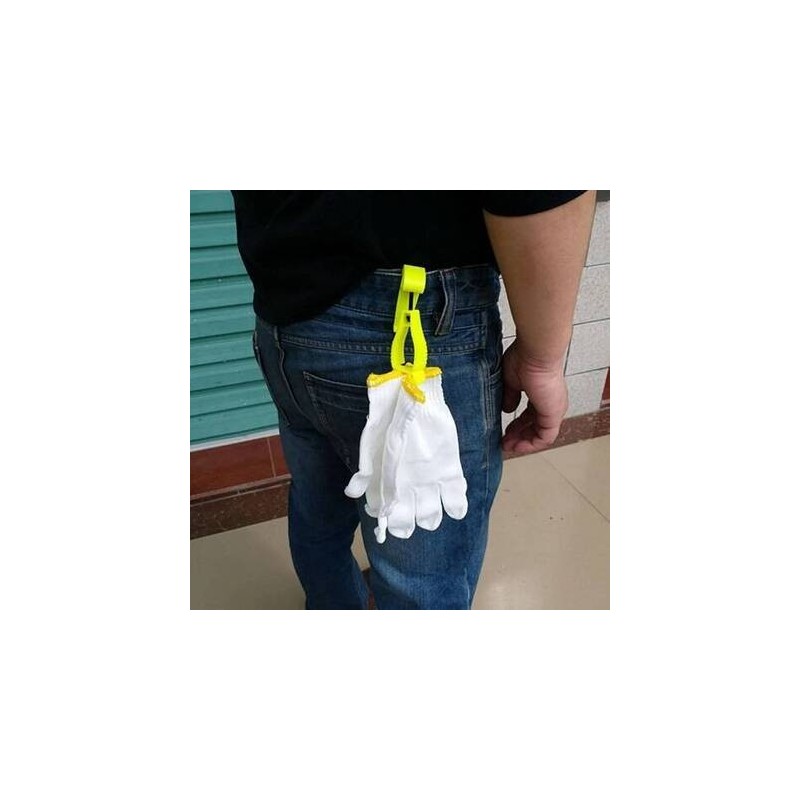 PORTA GUANTES AMARILLO