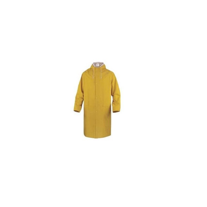 GABARDINA DE LLUVIA PVC GRUESA TALLA M AMARILLO***NO SE ACEPTA DEVOLUCIÓN''