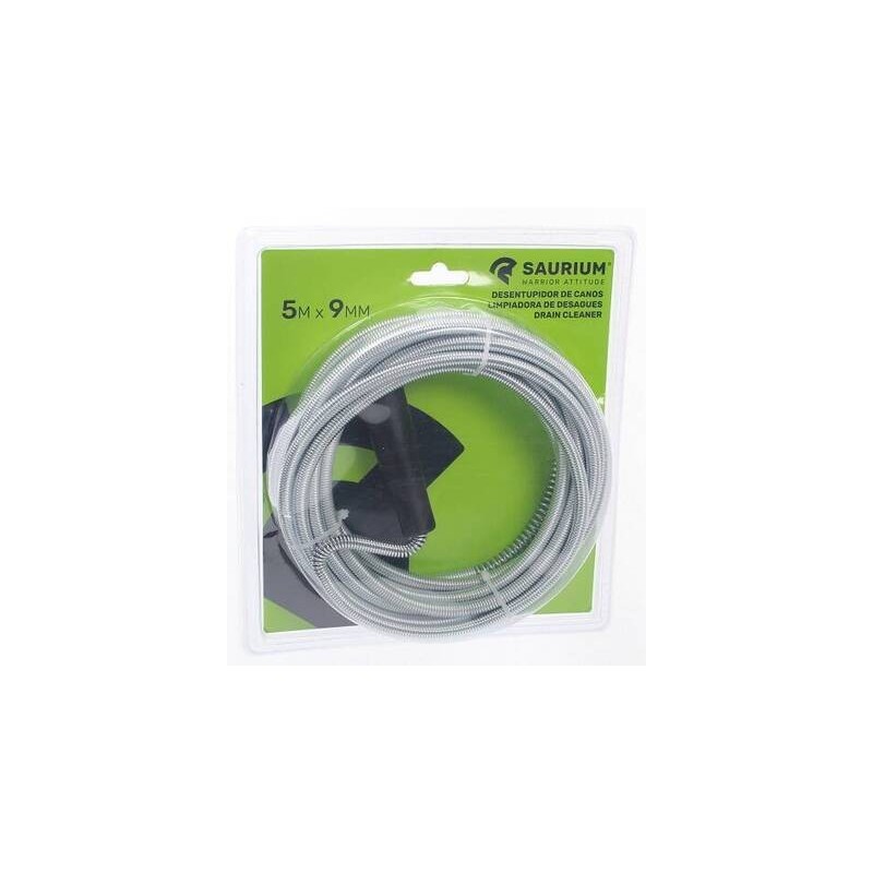 DESATASCADOR ESPIRAL MANUAL 5 mts. x 9 mm SAURIUM