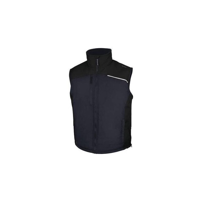 CHALECO FIDJI 3 ACOLCHADO TALLA XL MARINO / NEGRO