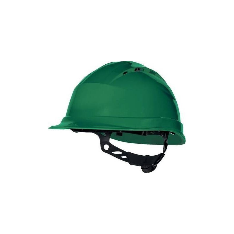CASCO QUARTZ IV VENTILADO CON RUEDA EN397 VERDE