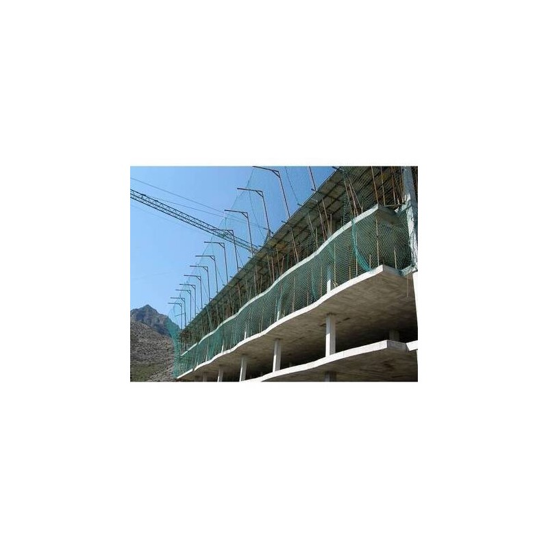 RED DE SEGURIDAD 5X10 MTS SISTEMA ''V'' ROMBO DE 10 cmts. EN-1263
