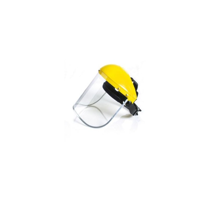 PROTECTOR FACIAL CLARO CON MARCO DE ALUMNIO SUPERFACE