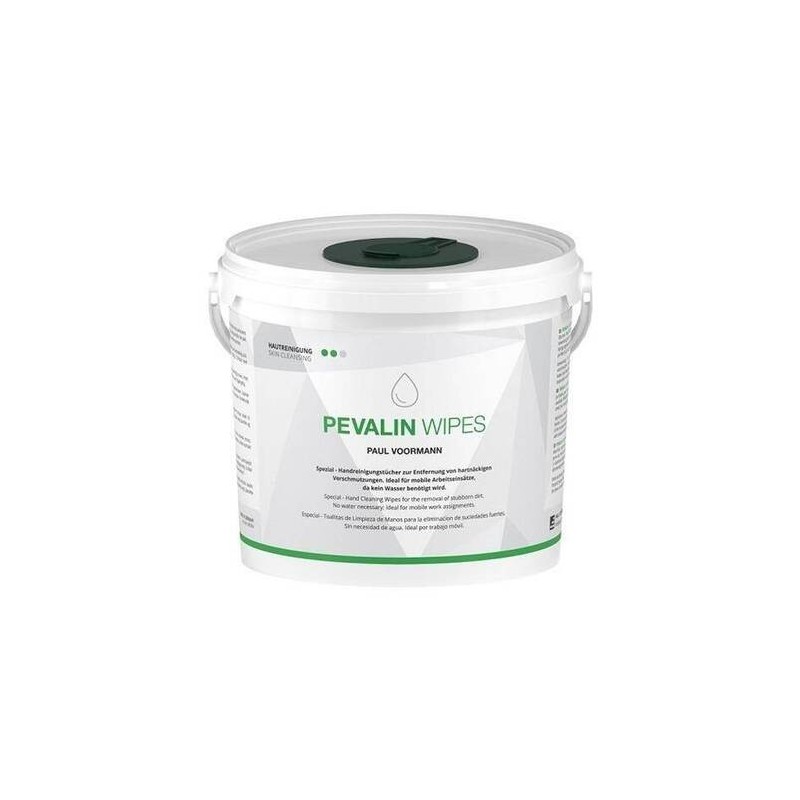 TOALLITAS LIMPIADORAS DE MANOS PEVALIN BOTE 150 UNDS . .