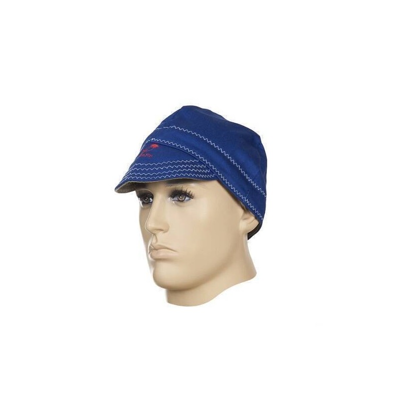 GORRA SOLDADOR Fire Fox AZUL IGNÍFUGA WELDAS 59 CM