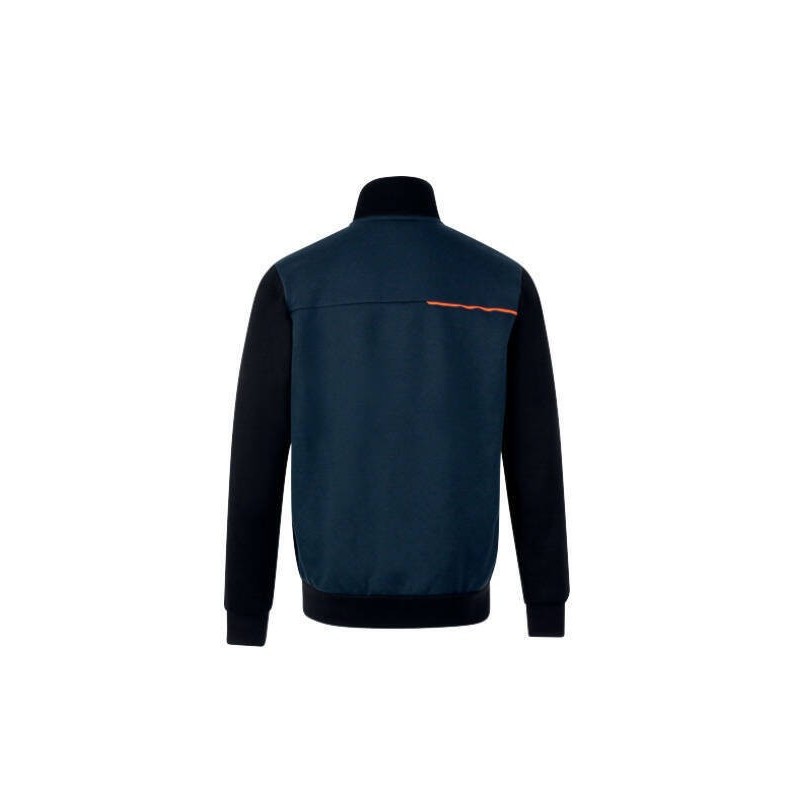 CHAQUETA SUDADERA SWABI MARINO / NEGRO TALLA L