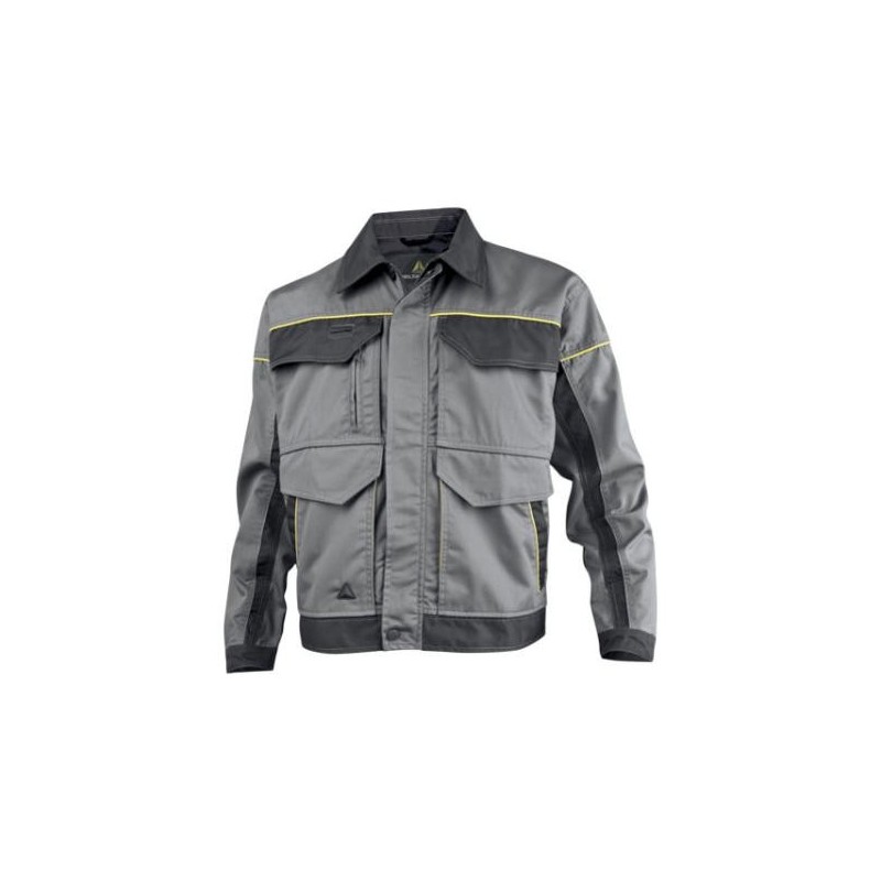 CHAQUETA MACH CORPORATE  TALLA L GRIS CLARO GRIS OSCURO . .