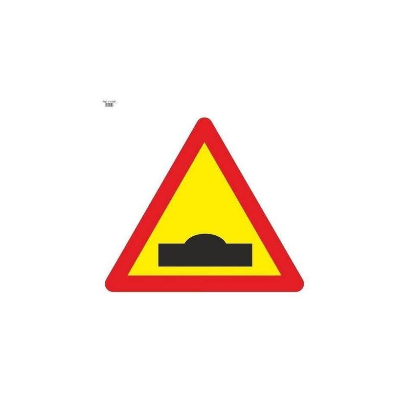 SEÑAL BOLSA 70X70 RESALTO EN CALZADA