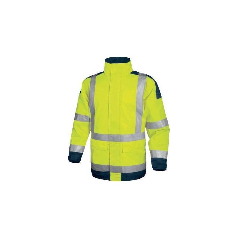 PARKA EASYVEW CL3 ALTA VISIBILIDAD AMARILLO/MARINO