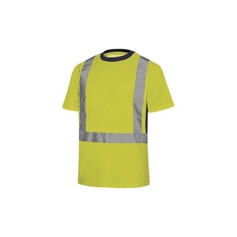 CAMISETA ALG/POL. A.V. AMARILLO FLUOR