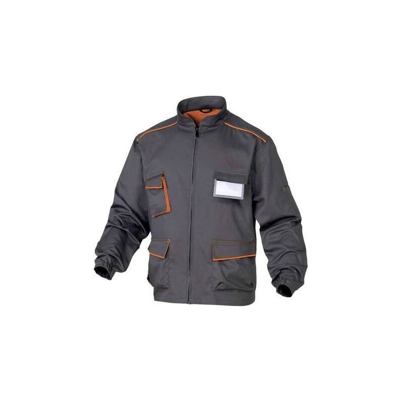 CHAQUETA PANOSTYLE GRIS NARANJA