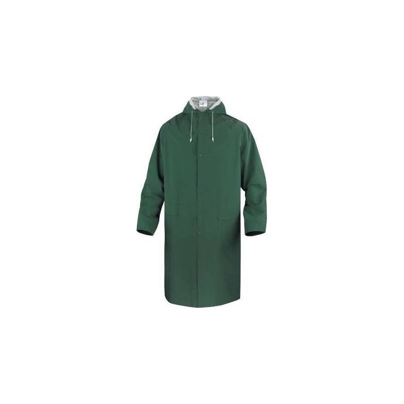 GABARDINA DE LLUVIA PVC GRUESA VERDE***NO SE ACEPTA DEVOLUCIÓN''