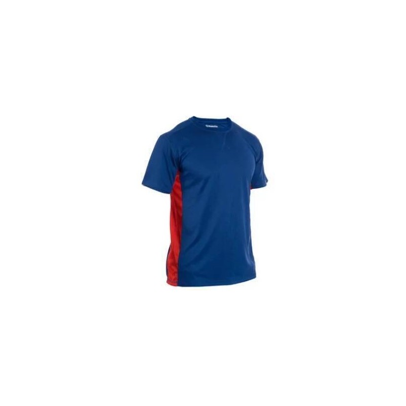 CAMISETA M/CORTA JET AZUL/ROJO