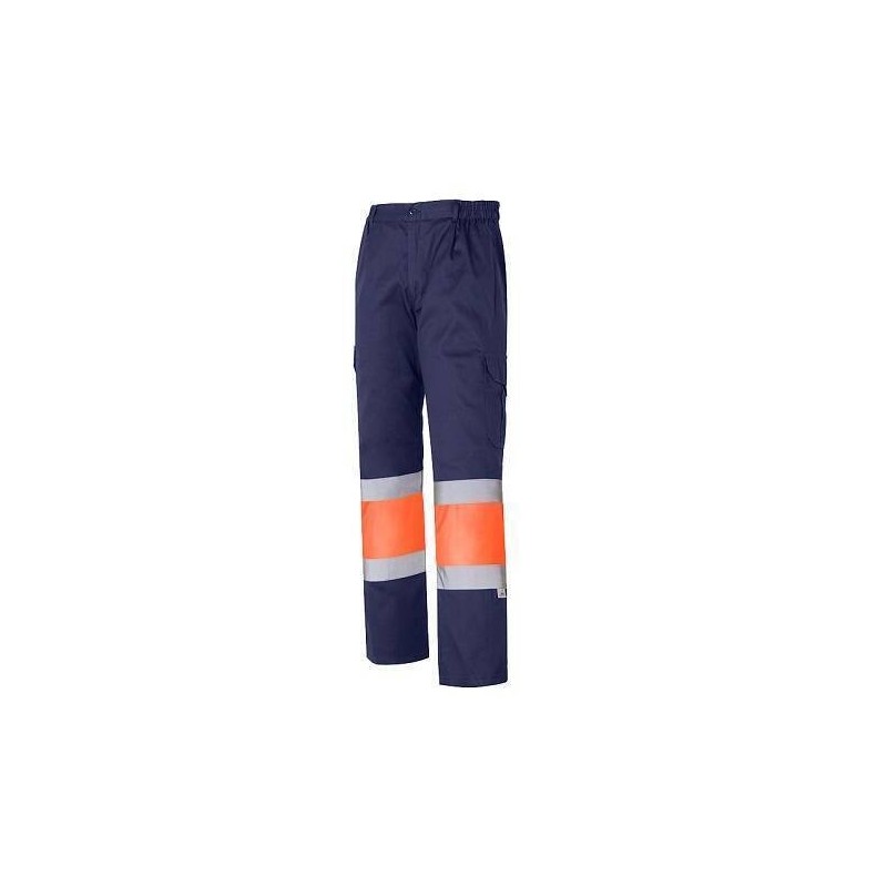 PANTALON MULTI.COMBINADO AV-471 MARINO/NARANJA