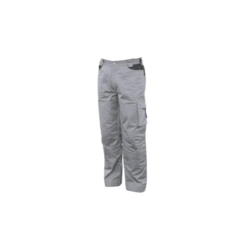 PANTALON STRECH ISSA GRIS NEGRO