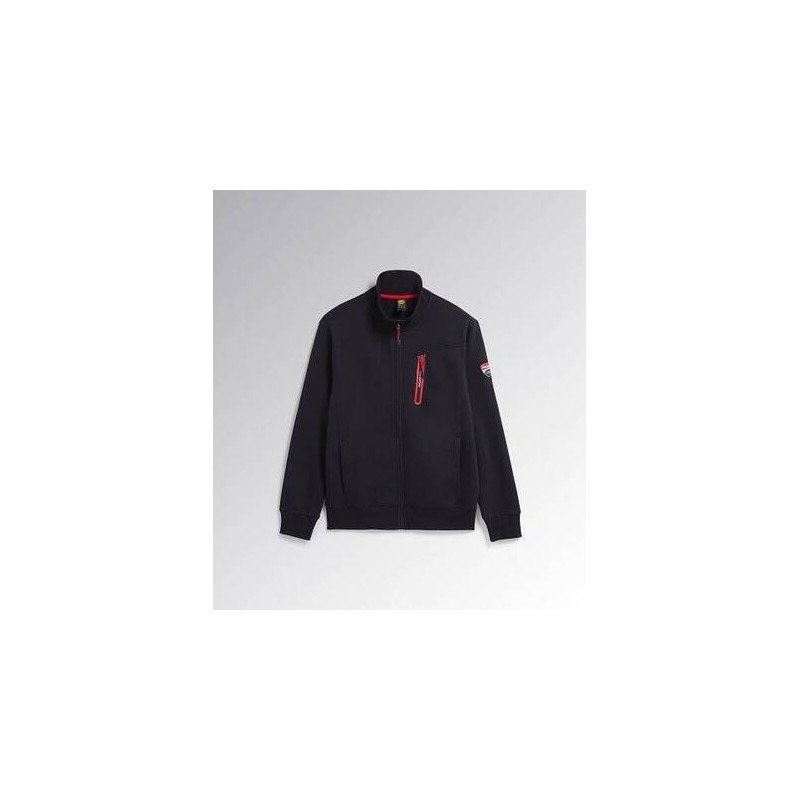 SUDADERA FZ DUCATI 80013 NEGRO