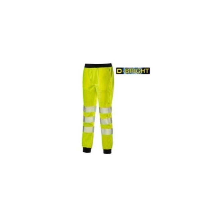 PANTALÓN CHANDAL C/REFLECTANTE AMARILLO A.V.