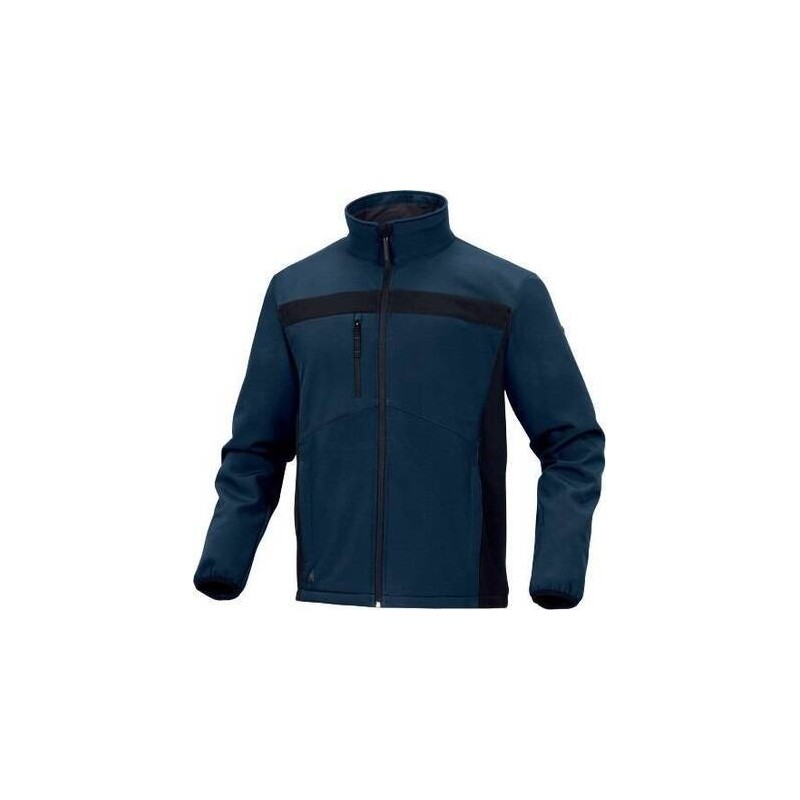 CHAQUETA LULEA 2 SOFTSHELL MARINO NEGRO